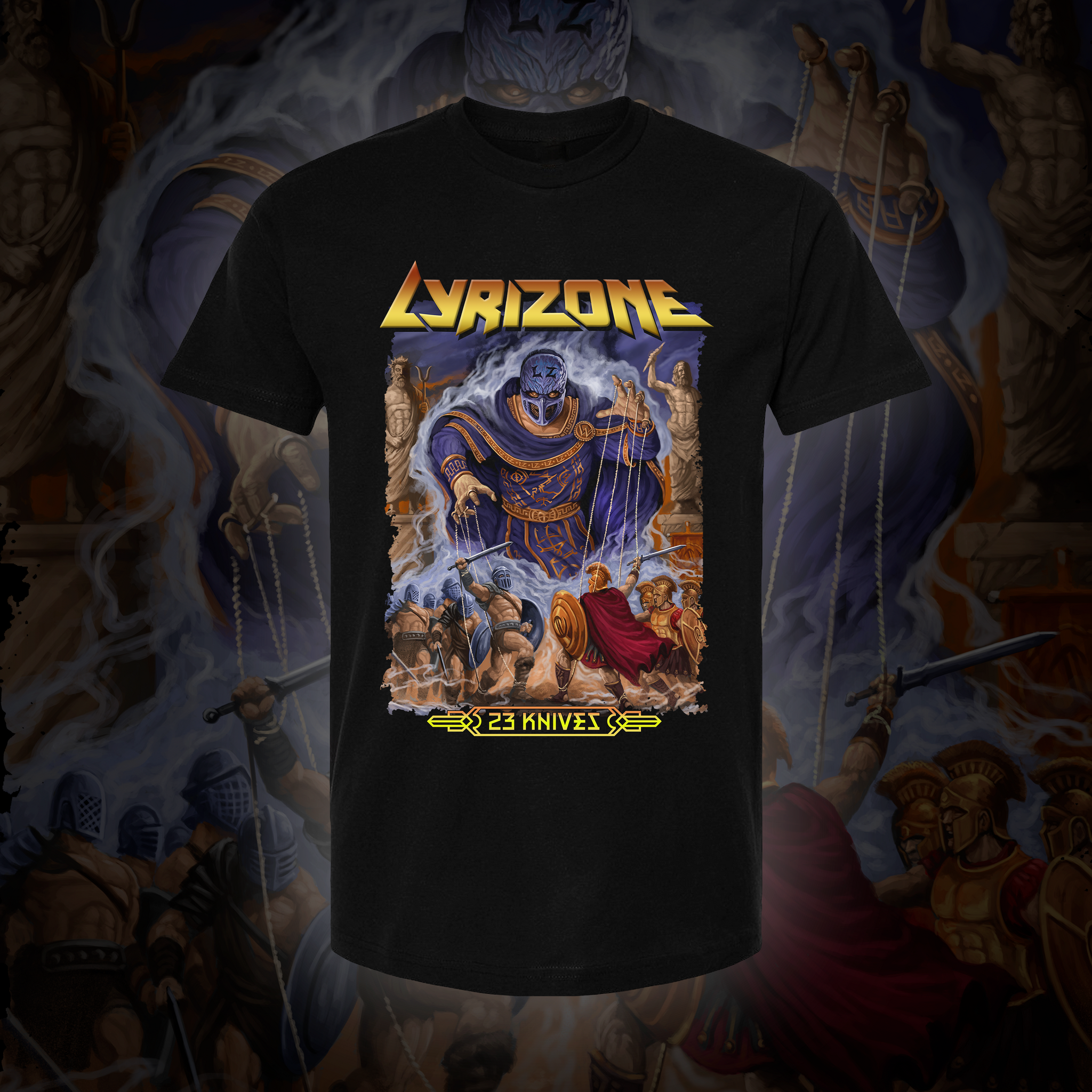 23 KNIVES (Tee Shirt) Lyrizone