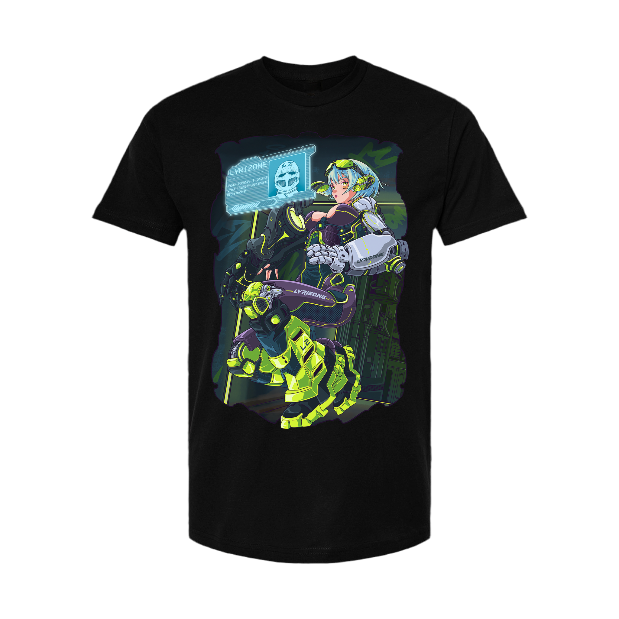 Cyber Attack (Tee Shirt) Lyrizone