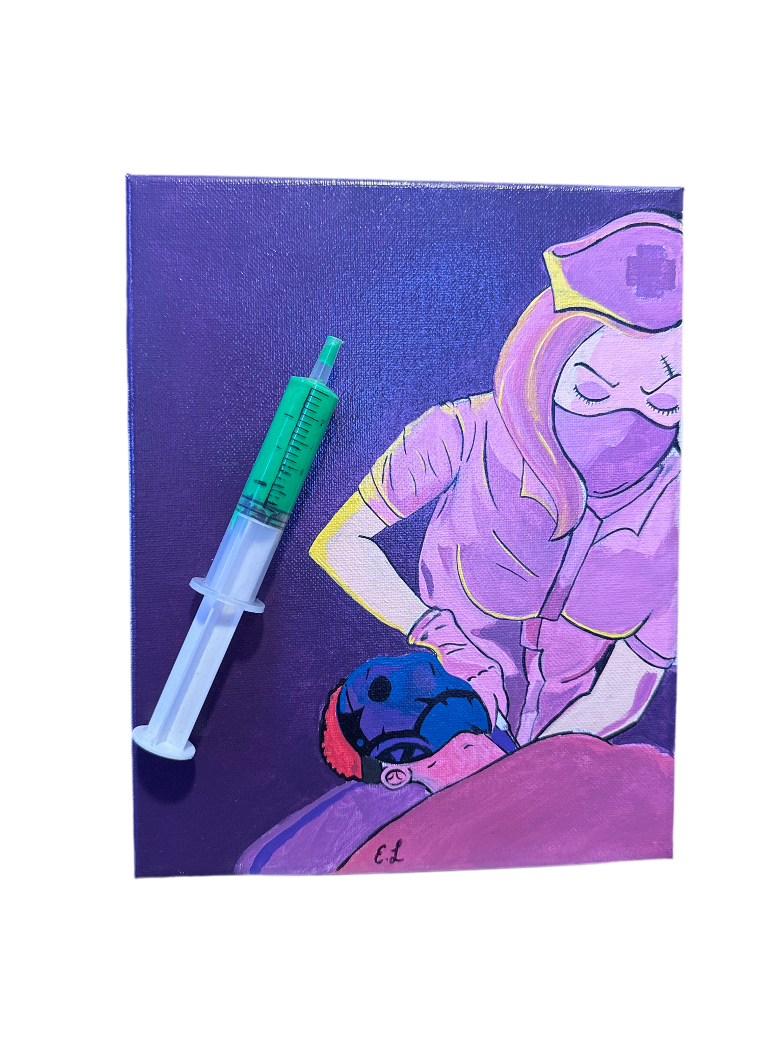 Retro Injection (Painting) Lyrizone