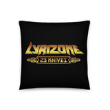 23 KNIVES (Pillow) Lyrizone
