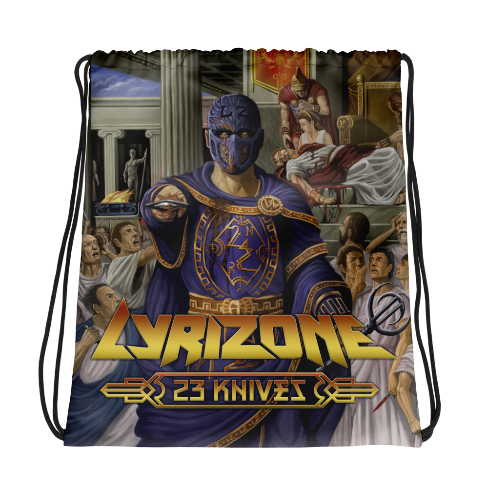23 KNIVES (Drawstring bag) Lyrizone