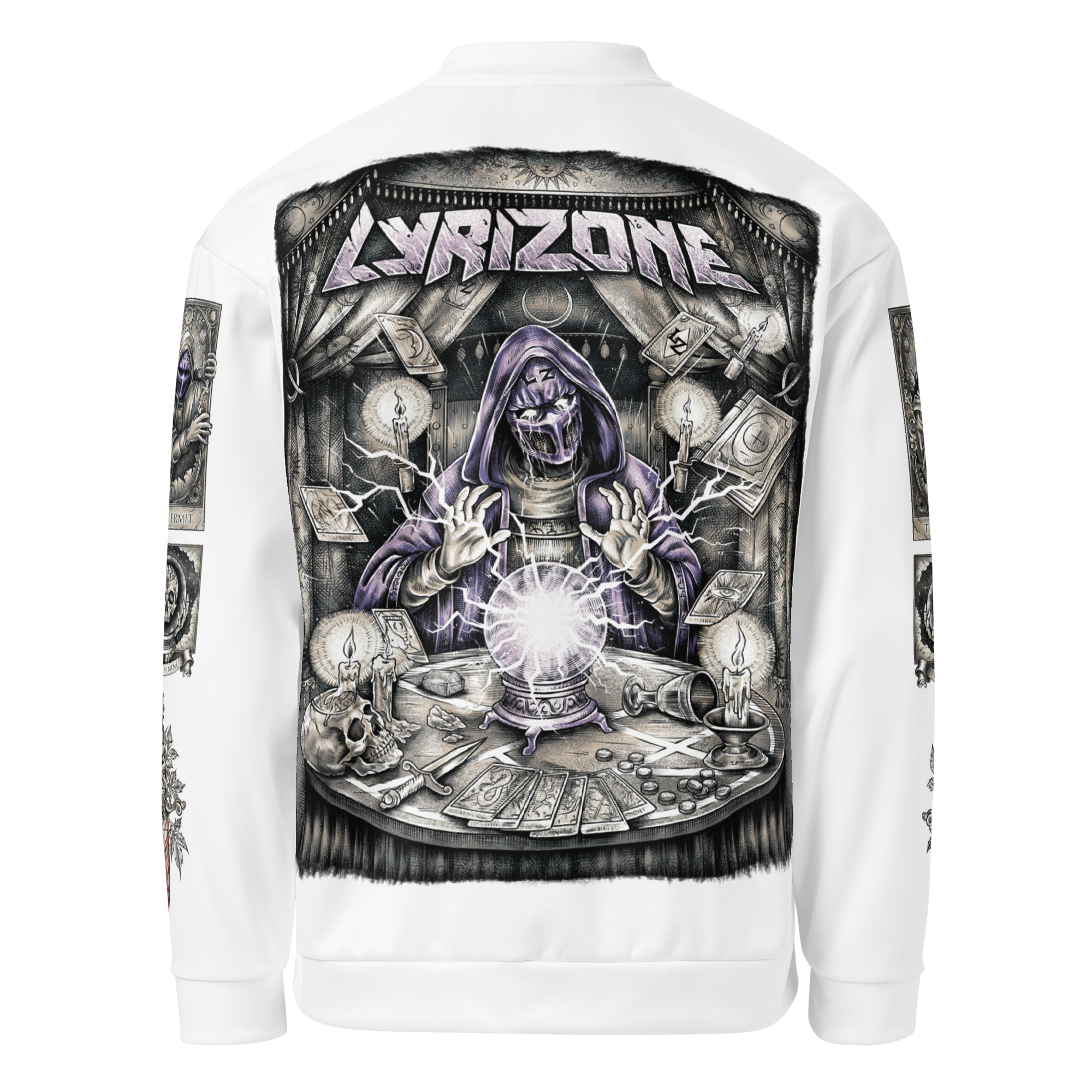 MAKE YOU MINE (White Bomber Jacket) Lyrizone