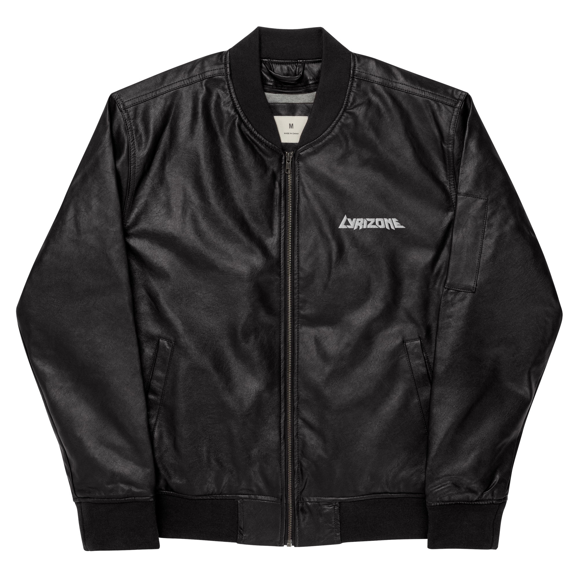 Lyrizone (Leather Bomber Jacket) Lyrizone